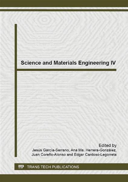 Produktbild: Science and Materials Engineering IV