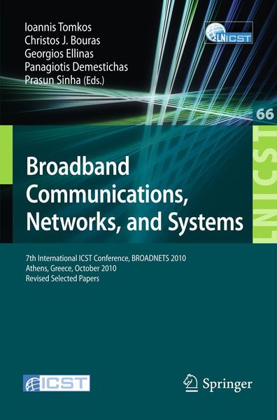 Produktbild: Broadband Communications, Networks and Systems