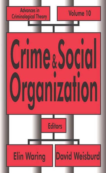 Produktbild: Crime and Social Organization