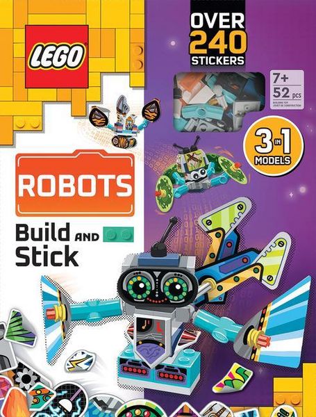 Produktbild: Lego(r) Books. Build and Stick: Robots
