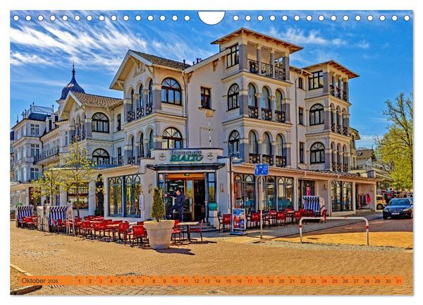 Produktbild: Mein Kaiserbad Ahlbeck (Wandkalender 2026 DIN A4 quer), CALVENDO Monatskalender