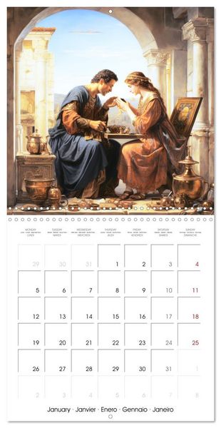 Produktbild: Scenes of Ancient Greece (Wall Calendar 2026 12 &times; 12 Inch) CALVENDO 12 Month Wall Calendar