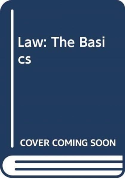 Produktbild: Slapper, G: Law: The Basics