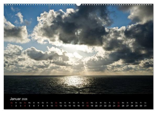 Produktbild: Meer und K&uuml;ste (hochwertiger Premium Wandkalender 2026 DIN A2 quer), Kunstdruck in Hochglanz