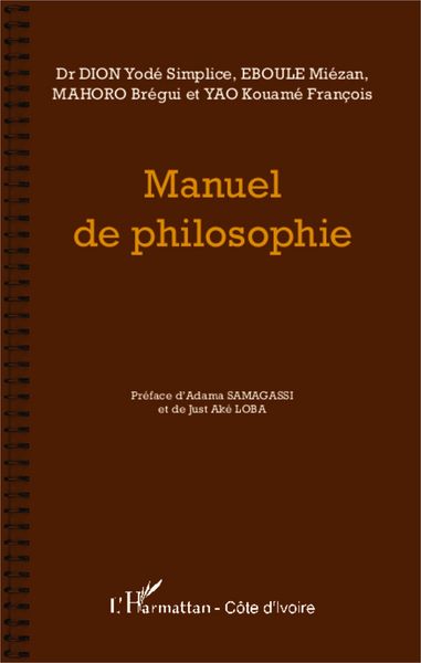 Produktbild: Manuel de philosophie
