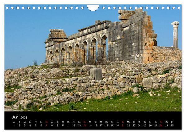 Produktbild: Marokko - Bilder einer Rundreise (Wandkalender 2026 DIN A4 quer), CALVENDO Monatskalender