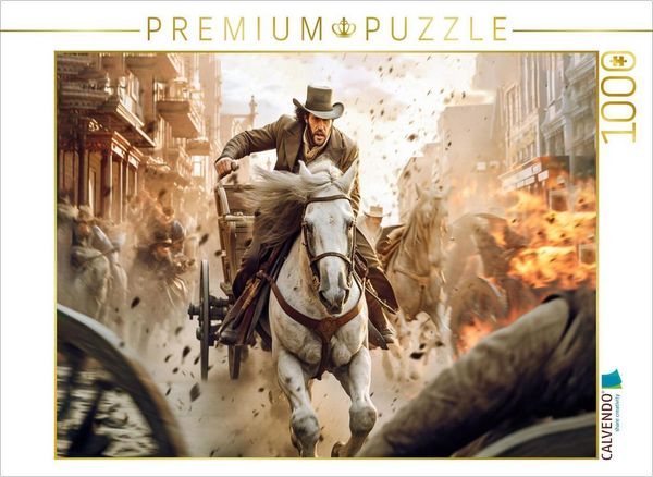 Produktbild: CALVENDO Puzzle Sheriff | 1000 Teile Lege-Gr&ouml;&szlig;e 64x48cm Foto-Puzzle f&uuml;r gl&uuml;ckliche Stunden