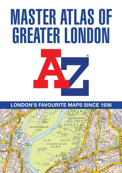 Produktbild: A -Z Master Atlas of Greater London