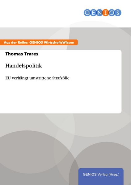 Produktbild: Handelspolitik