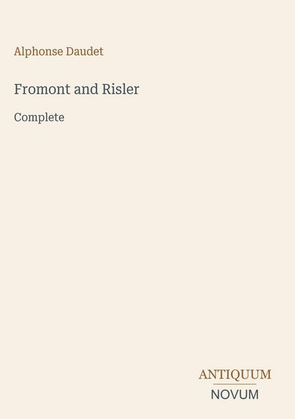 Produktbild: Fromont and Risler