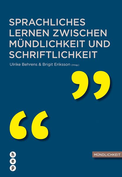 Produktbild: Sprachliches Lernen zwischen M&uuml;ndlichkeit und Schriftlichkeit