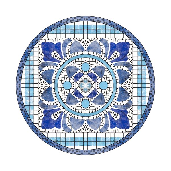 Produktbild: HTI-Living Sitzgruppe Metall Creme Santorin Tisch mit 2 St&uuml;hlen Balkon Set