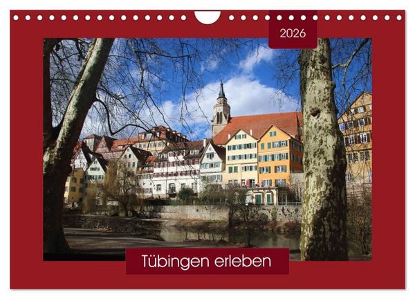 Produktbild: T&uuml;bingen erleben (Wandkalender 2026 DIN A4 quer), CALVENDO Monatskalender