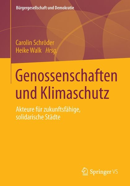 Produktbild: Genossenschaften und Klimaschutz