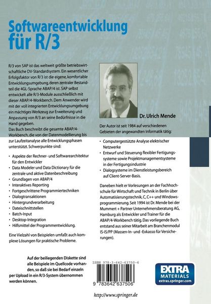 Produktbild: Softwareentwicklung f&uuml;r R/3