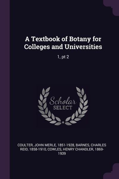 Produktbild: A Textbook of Botany for Colleges and Universities