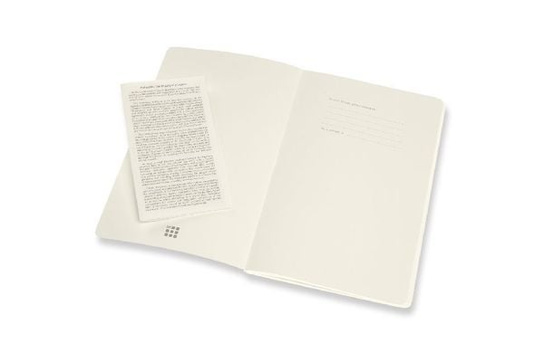 Produktbild: Moleskine Volant Large/A5, 2er Set, Liniert, Soft Cover, Vergissmeinnicht Blau, Bernsteingelb