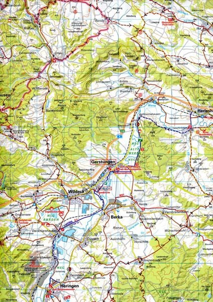 Produktbild: BVA ADFC Regionalkarte Kassel Nordhessen 1:75.000