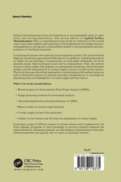 Produktbild: Applied Surface Thermodynamics