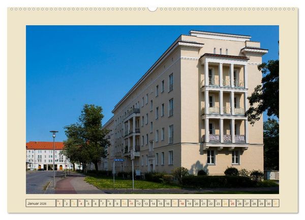 Produktbild: Planstadt Eisenh&uuml;ttenstadt - ein sozialistischer Traum (Wandkalender 2026 DIN A2 quer), CALVENDO Monatskalender