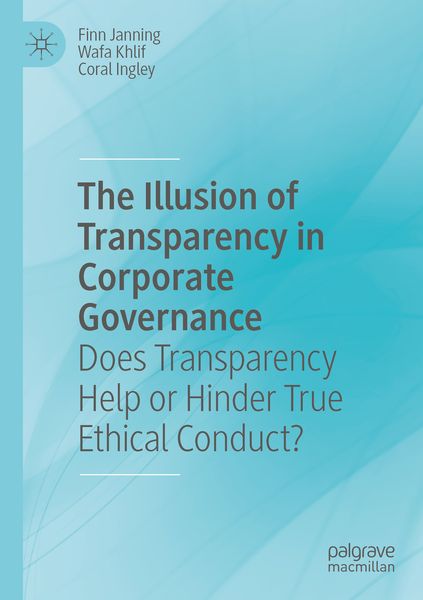 Produktbild: The Illusion of Transparency in Corporate Governance
