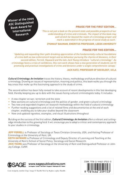 Produktbild: Cultural Criminology