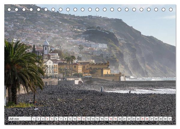 Produktbild: Madeira - Funchal (Tischkalender 2026 DIN A5 quer), CALVENDO Monatskalender