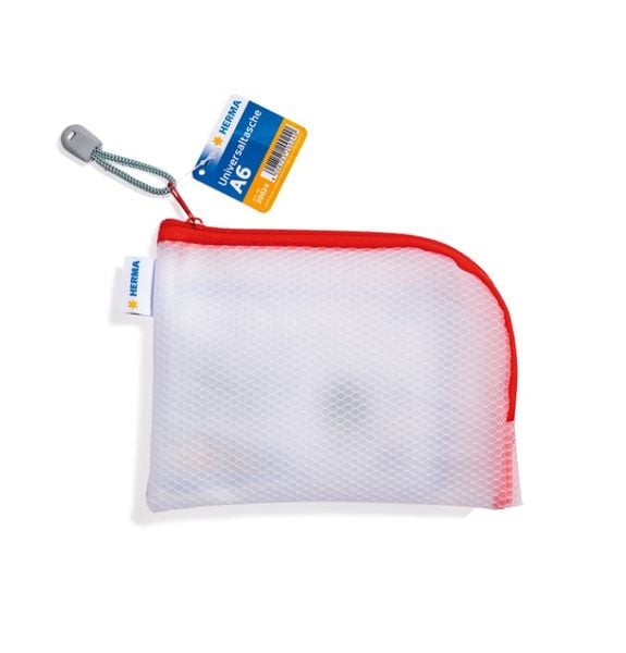 Produktbild: Herma Universaltasche A6 19x14cm rot