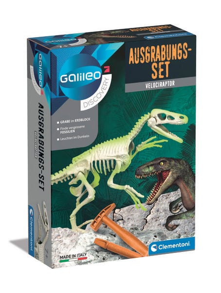 Produktbild: Ausgrabungs-Set Velociraptor (Experimentierkasten)