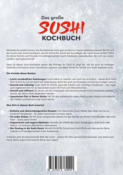Produktbild: Das gro&szlig;e Sushi Kochbuch