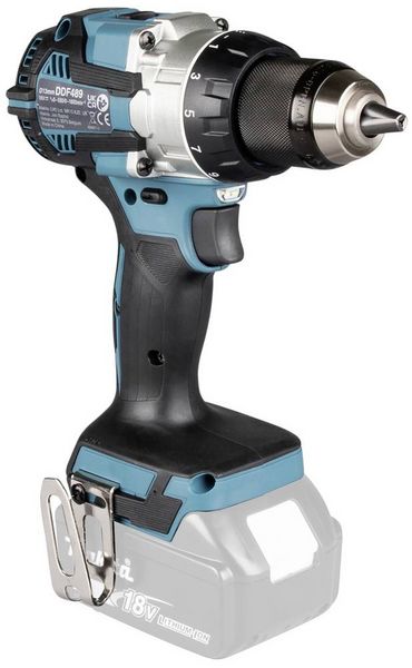 Produktbild: Makita DDF489Z DDF489Z Akku-Bohrschrauber 18 V b&uuml;rstenlos, ohne Akku, ohne Ladeger&auml;t