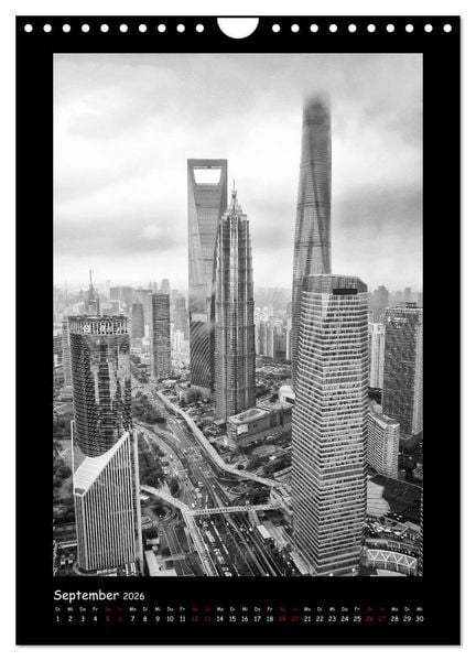 Produktbild: Shanghai zwischen Tradition und Business (Wandkalender 2026 DIN A4 hoch), CALVENDO Monatskalender