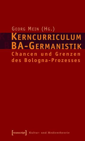 Produktbild: Kerncurriculum BA-Germanistik