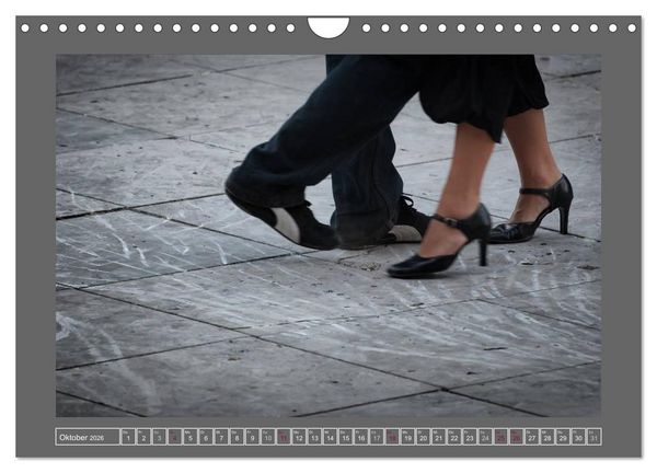 Produktbild: Tango feet (Wandkalender 2026 DIN A4 quer), CALVENDO Monatskalender