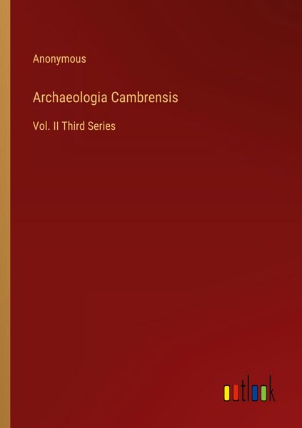 Produktbild: Archaeologia Cambrensis