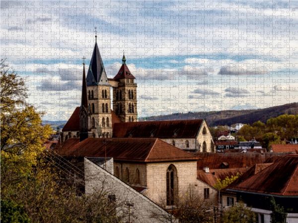 Produktbild: CALVENDO Puzzle Stadtkirche St. Dionys (Esslingen am Neckar) 1000 Teile Lege-Gr&ouml;&szlig;e 64 x 48 cm Foto-Puzzle Bild von Horst Eisele