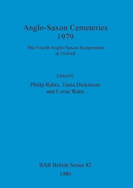 Produktbild: Anglo-Saxon Cemeteries 1979