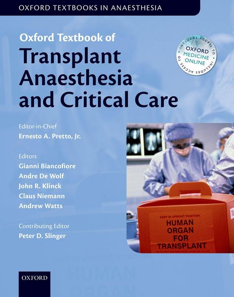 Produktbild: Oxford Textbook of Transplant Anaesthesia and Critical Care