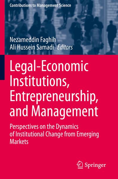Produktbild: Legal-Economic Institutions, Entrepreneurship, and Management