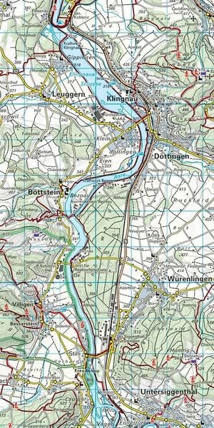 Produktbild: KuF Schweiz Wanderkarte 5 Aargau