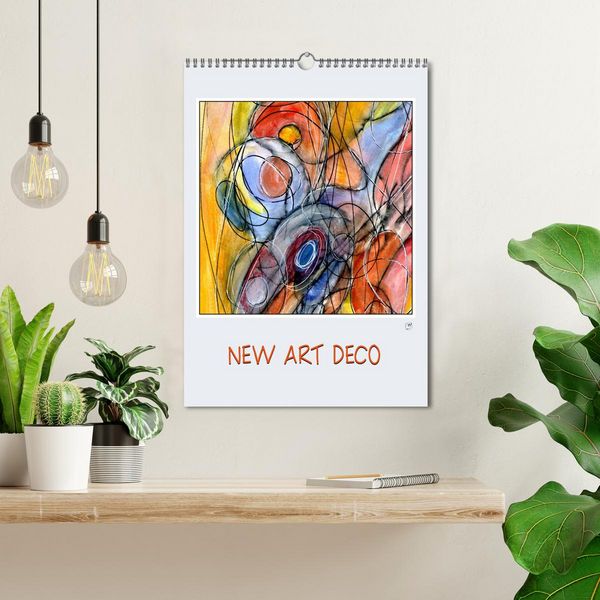 Produktbild: New Art Deco (Wandkalender 2026 DIN A3 hoch), CALVENDO Monatskalender