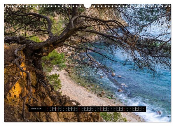 Produktbild: Costa Brava &ndash; inklusive Barcelona (Wandkalender 2026 DIN A3 quer), CALVENDO Monatskalender