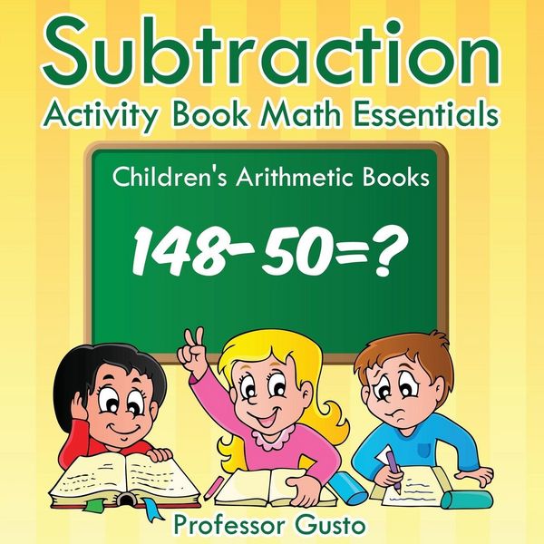 Produktbild: Subtraction Activity Book Math Essentials | Children's Arithmetic Books