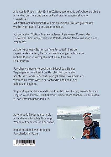 Produktbild: Anja auf Achse in der Antarktis