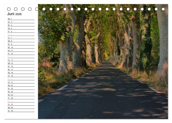 Produktbild: Languedoc-Roussillon - unter der Sonne des Midi (Tischkalender 2026 DIN A5 quer), CALVENDO Monatskalender