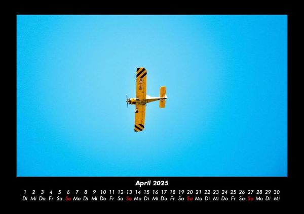 Produktbild: Flugzeuge 2025 Fotokalender DIN A3