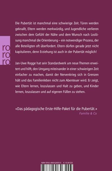 Produktbild: Pubert&auml;t: Loslassen und Haltgeben