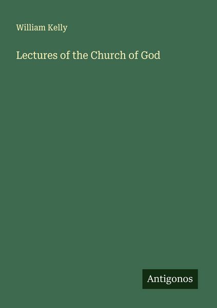Produktbild: Lectures of the Church of God