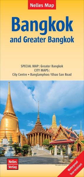 Nelles Map Bangkok and Greater Bangkok, Sonstige von , KOMPASS freytag und berndt, 9783865745590