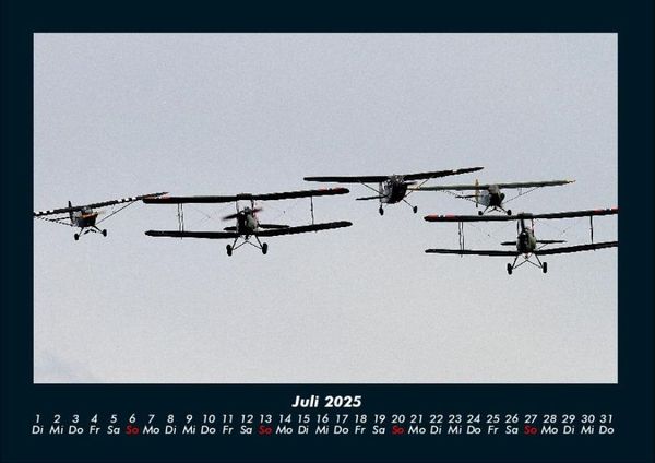 Produktbild: Flugzeuge 2025 Fotokalender DIN A4